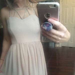 Above knee length dress